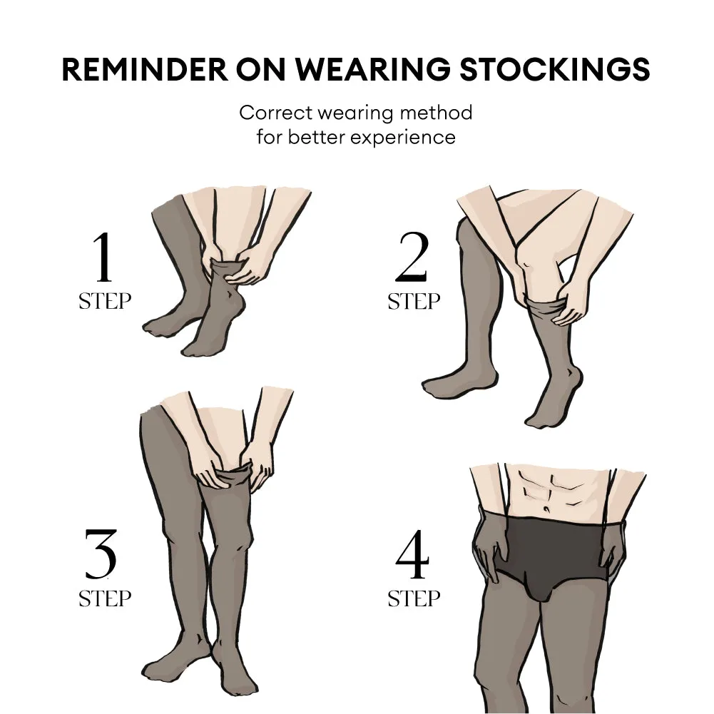 Fideliti Polka Dot Men’s Seamless Tights
