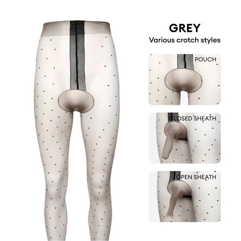 Fideliti Polka Dot Men’s Seamless Tights
