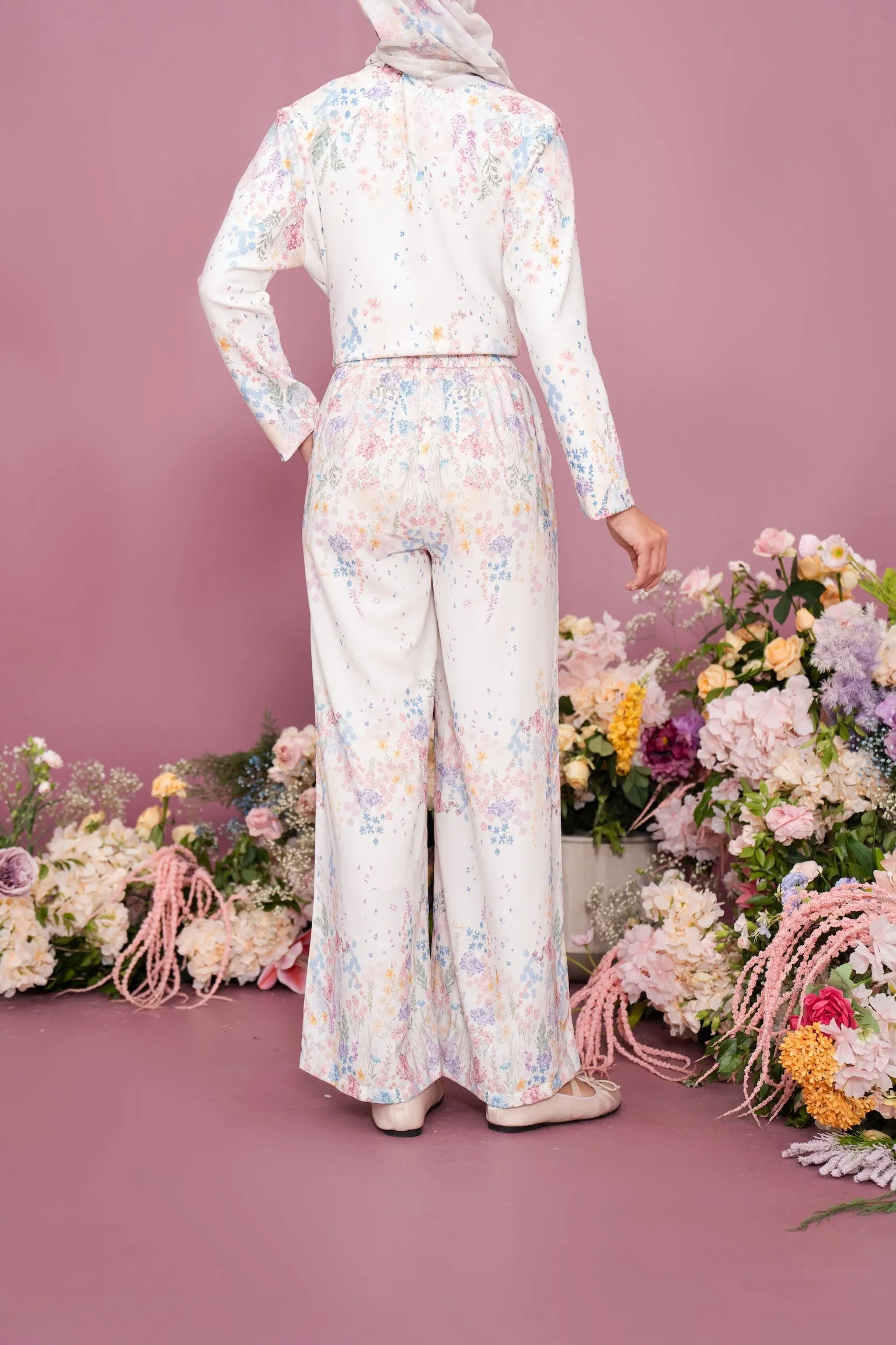 Gardenia Outer & Pants Set Garden Glow