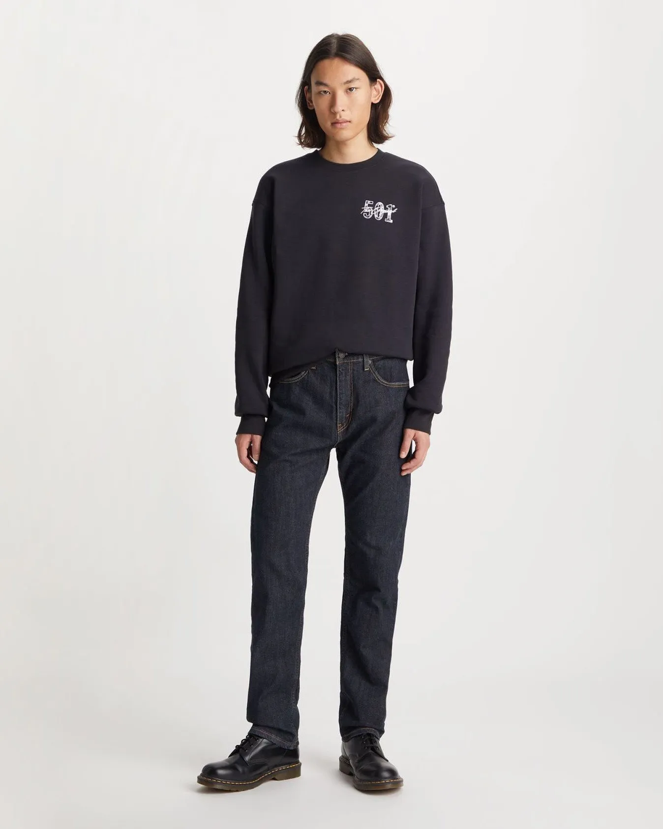 Levi's® 505 Regular Fit Mens Jeans - Dark Rinse