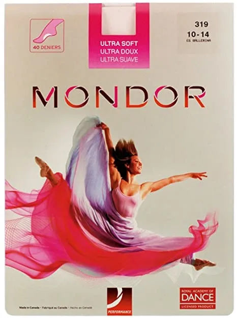 Mondor Convertible Foot Ultra Soft Tights 319 - Light Tan (Final Sale)