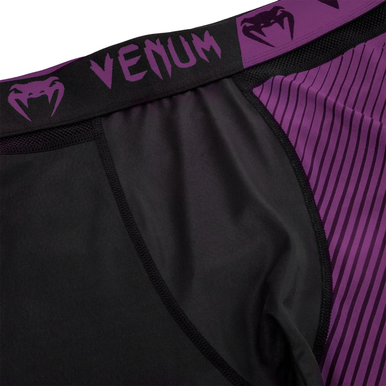 Spats - Venum - 'NoGi 2.0' - Sort-Lilla
