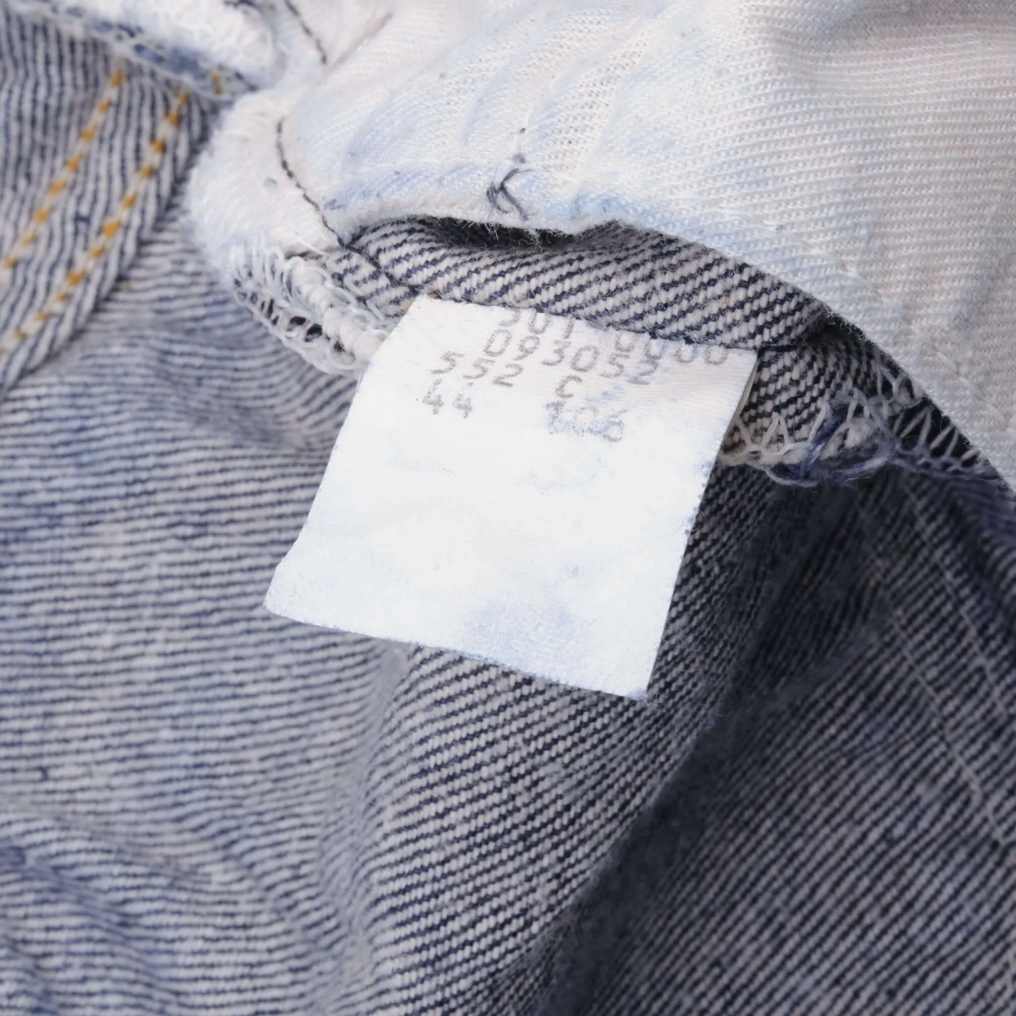 VINTAGE LEVIS 501 JEANS INDIGO 1980S SIZE W29 L30 MADE IN USA